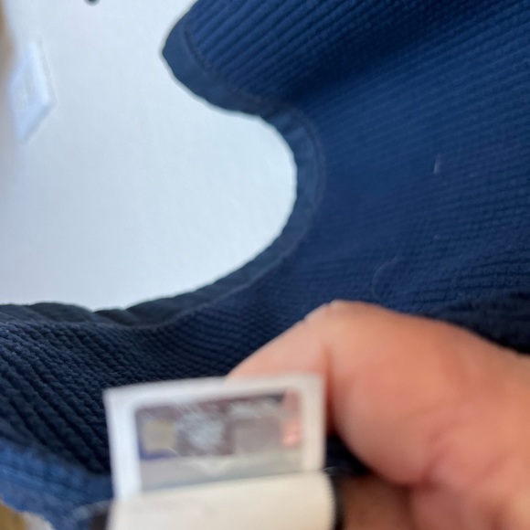 The North Face Mens Navy Blue Fleece Full Zip Up Jacket Size XL - Picture 5 of 5